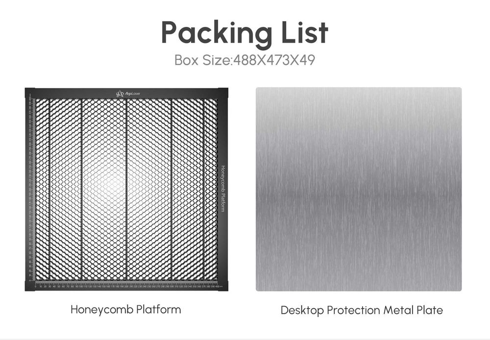 Plataforma para Laser Engraver Honeycomb