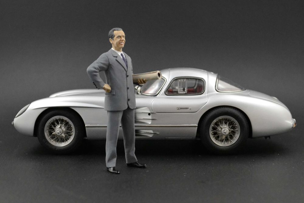 Rudolf Uhlenhaut Figurka 1:18 Mercedes CMC