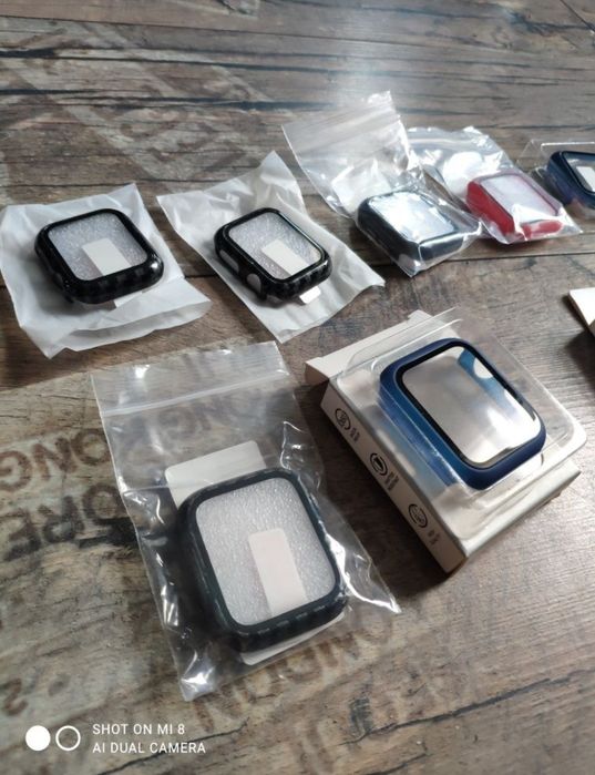 Etui Iphone 45 mm SE 4 / 5 / 6 apple watch szkło case aw