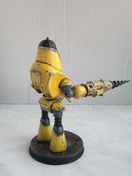 Fallout Utility Protectron Budowlany figurka