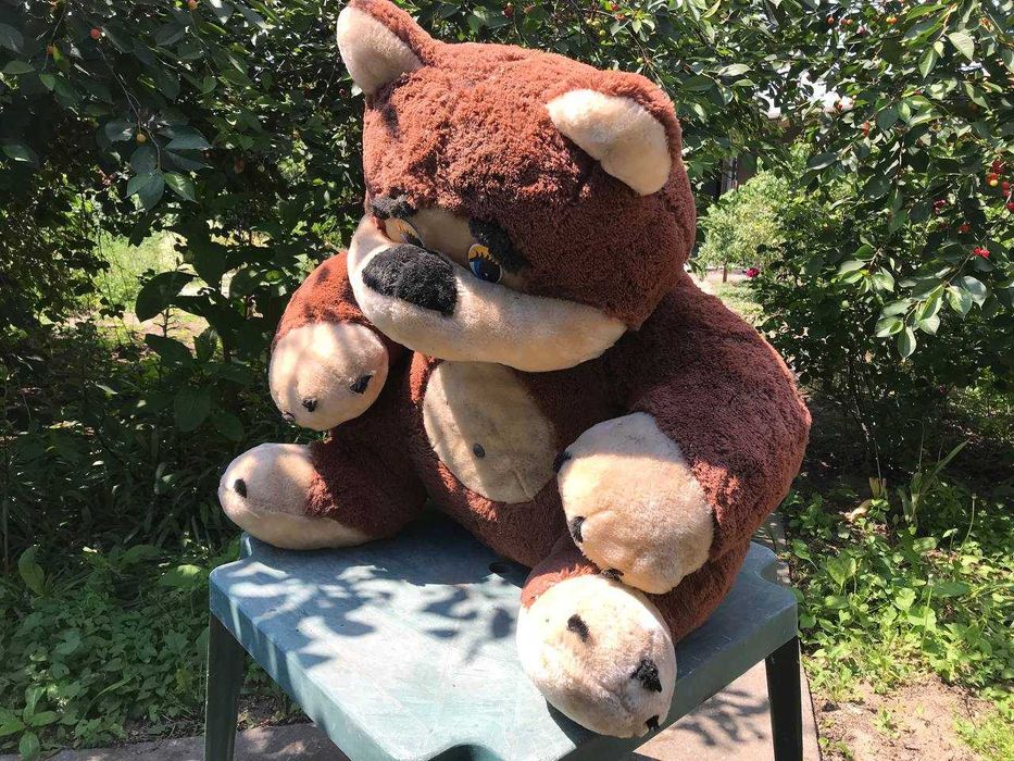 большая мягкая игрушка медведь