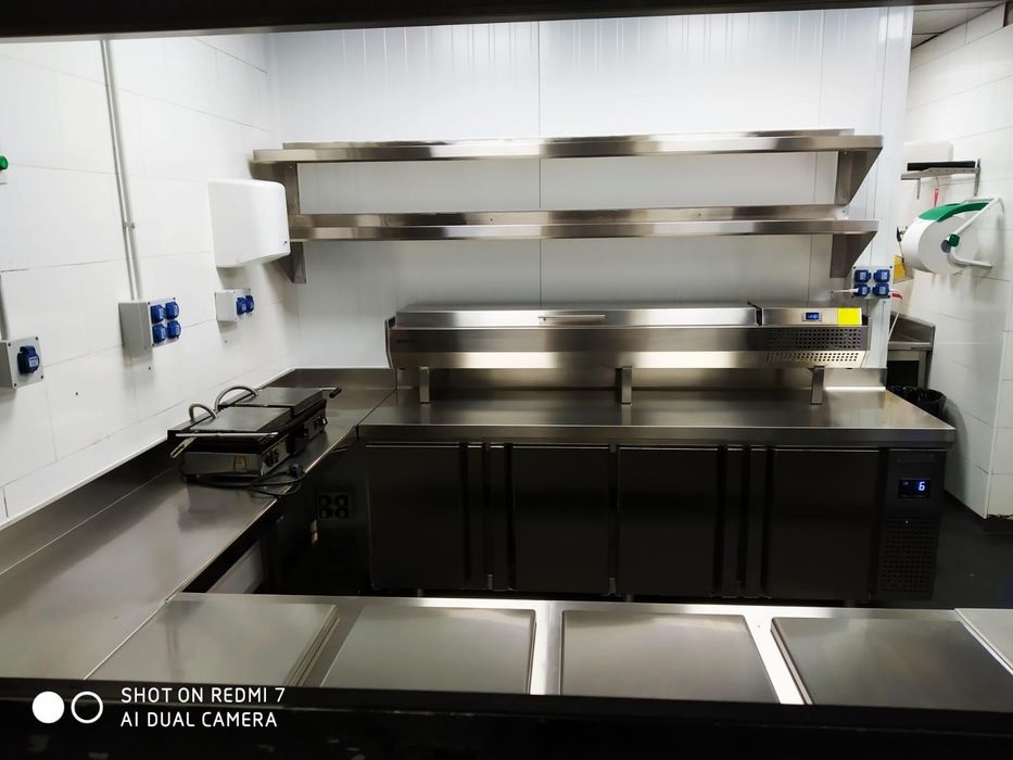 Lavandaria e cozinha industrial com desinfecção Covid-19 self service