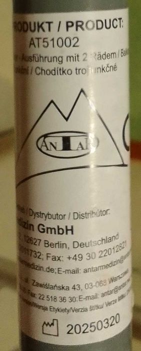 Balkonik rehabilitacyjny Antar AT51002