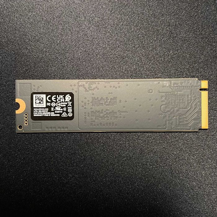 SSD NVMe M.2 PCIe 512GB Micron Crucial Modelo 2650 Gen4x4 Como Novo