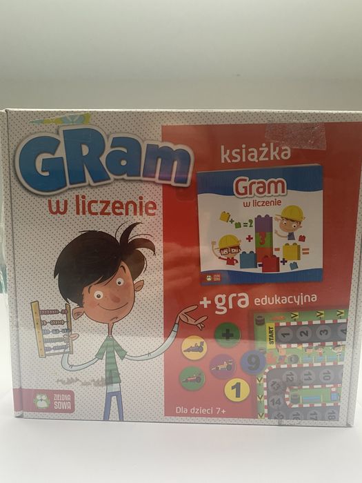 Gra edukacyjna z książeczką ‚Gram w liczenie’, 7+