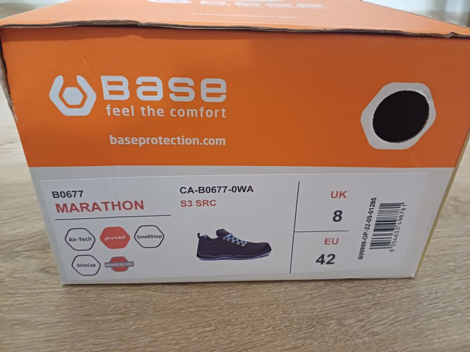 NOWE Buty robocze BASE S3 r.42