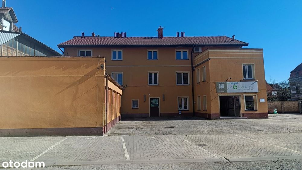 Inwestycja w centrum miasta Żary obiekt z lokalami usługowymi garaże