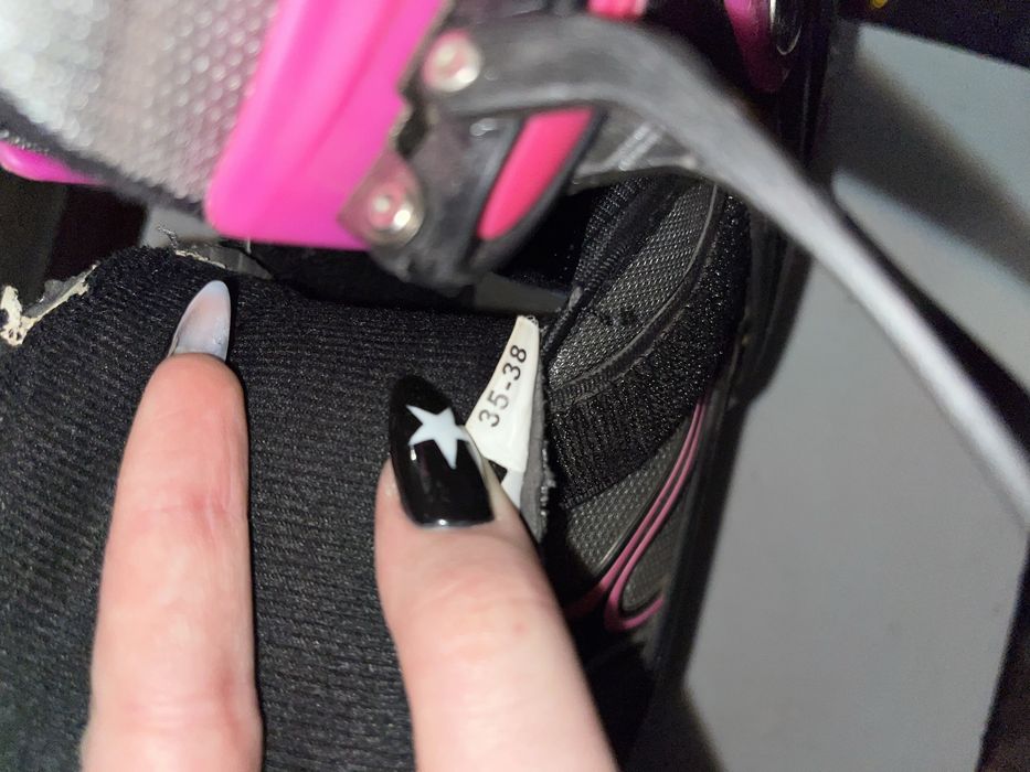 Ролики рожеві 35-38 розмір