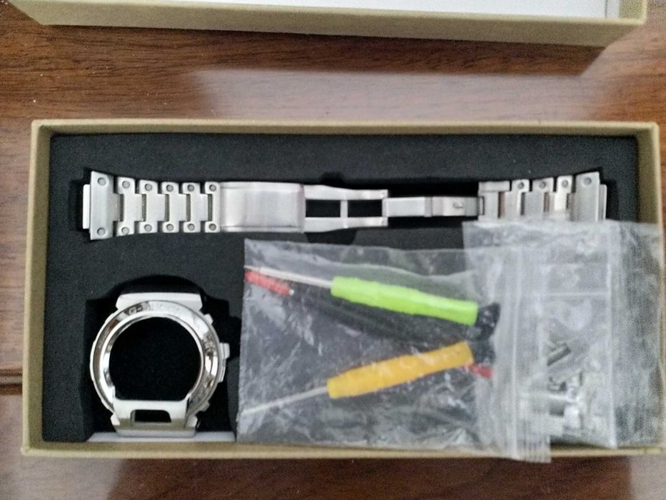 Casio G-Shock Kit modificacao com Bracelete e caixa de relógio
