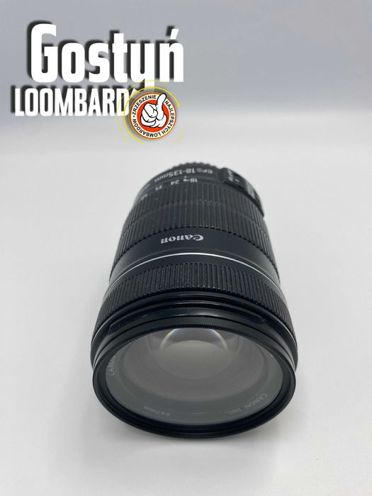 od Loombard Gostyń Obiektyw CANON EF-S 18-135MM F/3.5-5.6 IS