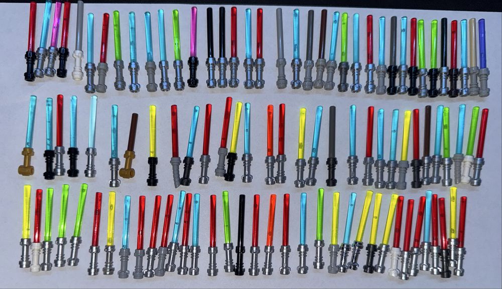 Miecze świetlne lego  star wars