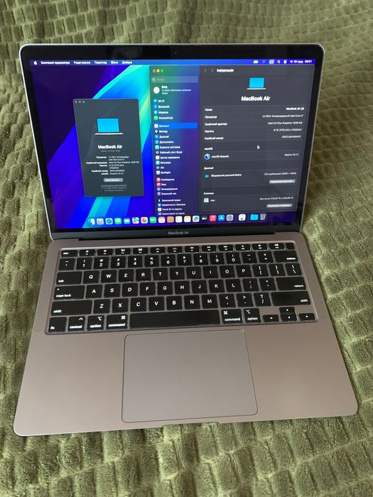 MacBook Air 13” 2020 i7 8gb 256gb SSD
