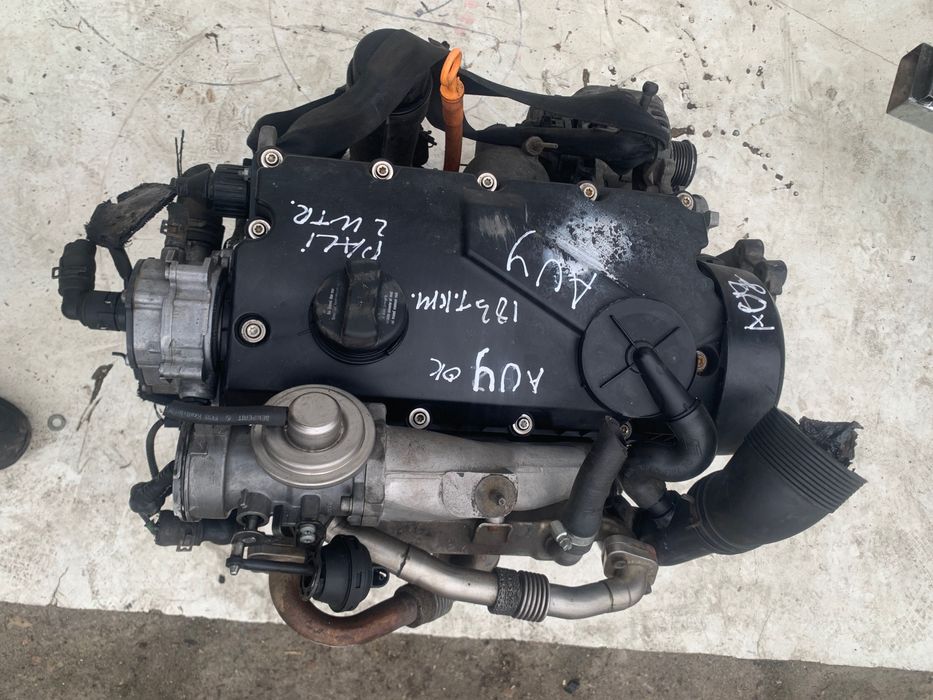 Silnik Komplet Sharan Alhambra 1.9 TDI AUY 116 KM 195 tkm