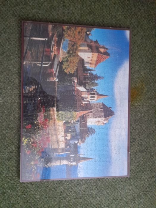 Obraz puzzle francuski zamek 50x70 cm