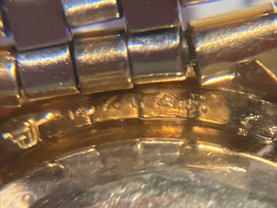 Męski zegarek Eterna-Matic automatyczny z kopertą platerowaną złotem