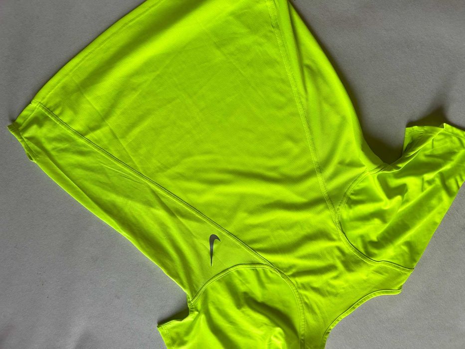 NIKE _ Neonowa termoaktywna koszulka t-shirt S _ dri-fit