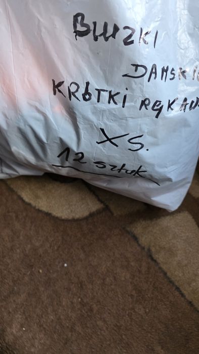 Bluzki damskie z krótkim rękawem  XS.