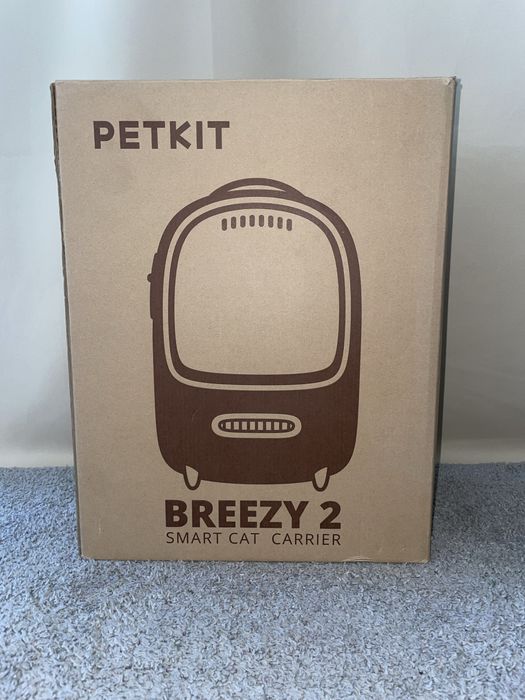 PetKit Breezy 2 Plecak podróżny dla zwierząt, transporter z wentylacją