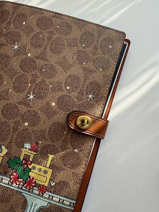 Блокнот Coach подарунок до Нового Року