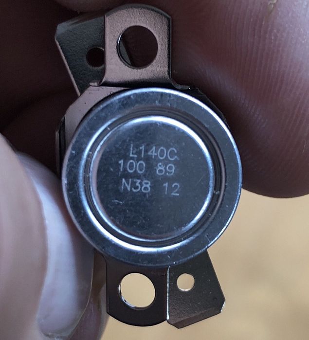 25 x Termostat Przełącznik czujnik temperatury f120°C L140°C