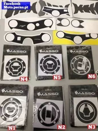 Proteção de tampa de gasolina kawasaki modelos zx e Zzr