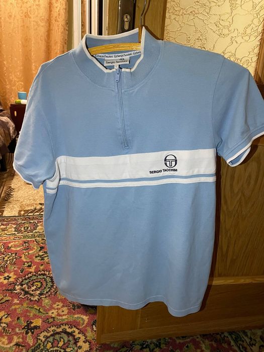 Поло Sergio Tacchini 1/4 Zip Dallas Polo / Ретро / Casual / Стан супер