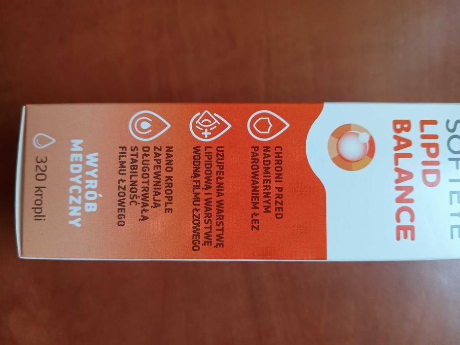 Softeye Lipid Balance nawilżające krople do oczu bez konserwantów 10ml