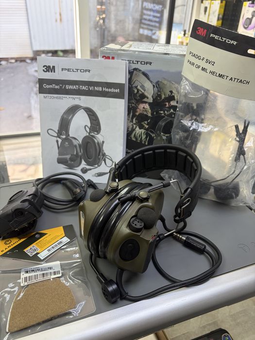 Активна гарнітура 3M Peltor ComTac VI NATO