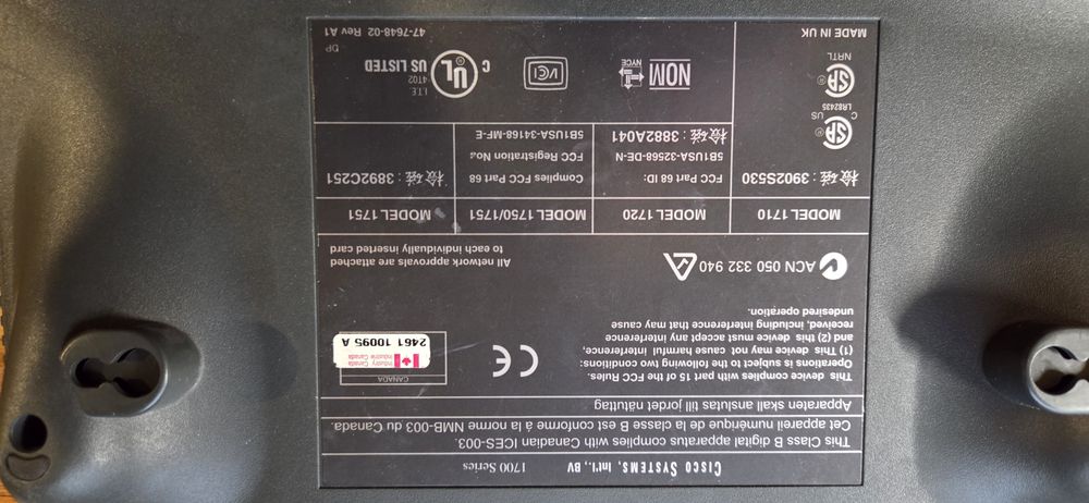 Продам роутер Cisco 1751 з платами WIC-1B-S/T + WIC-1ENET
