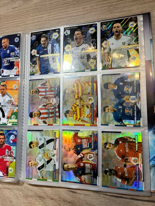 KOMPLETNA Kolekcja Panini Ekstraklasa 2015/16 z Limitkami. Adrenalyn