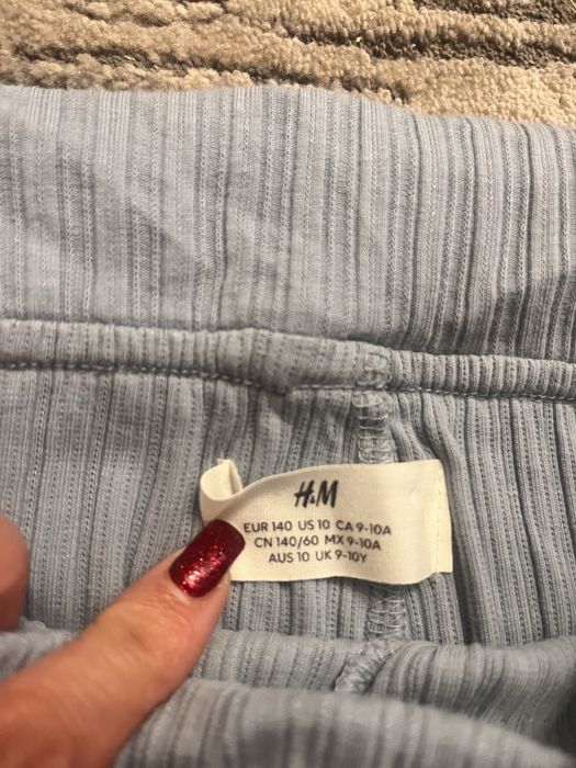 3 pary 9/10 lat z szerokimi nogawkami