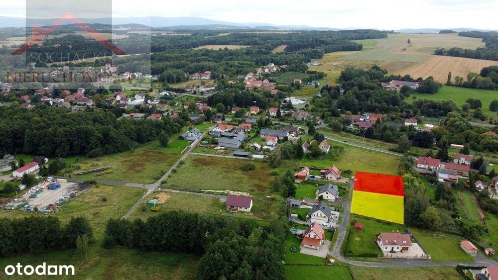 Działka budowlana 1200 m² - Widok 2