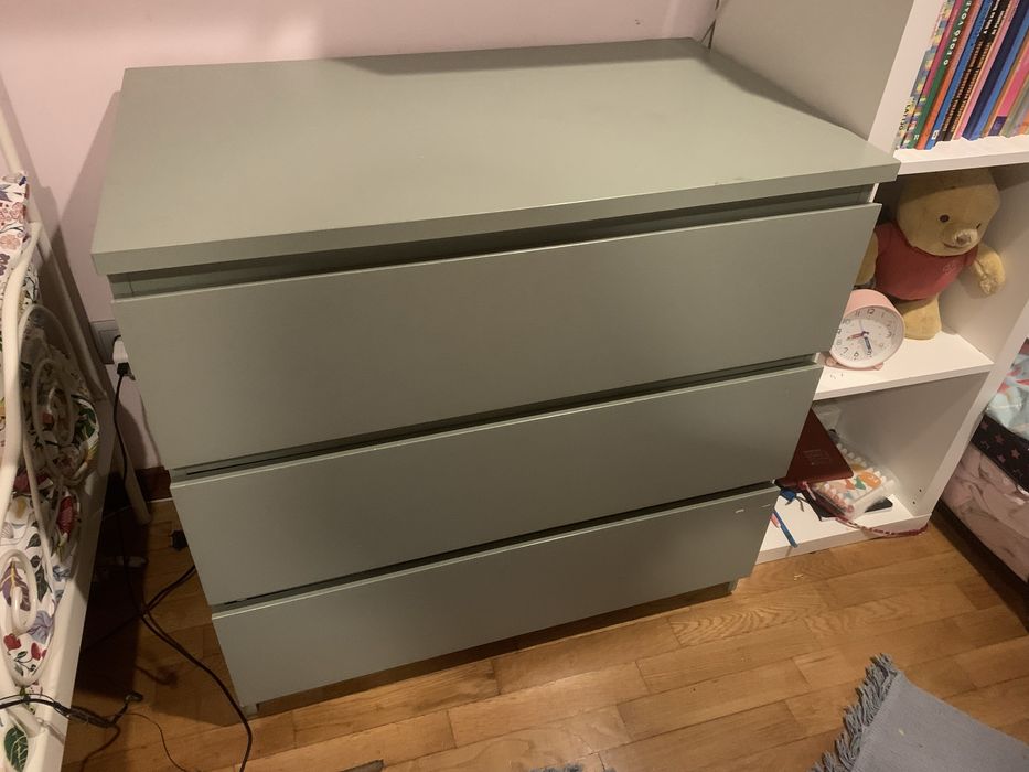 Comoda Malme azul bebe