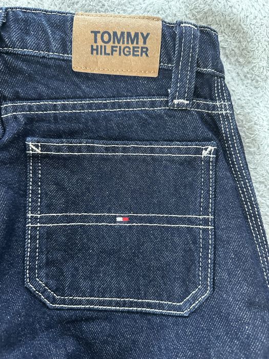 Tommy Hilfiger — дитячі джинси-карго .Стильні темно-сині джинси від Tommy Hilfiger