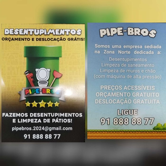 Desentupimentos & Limpeza Pátios