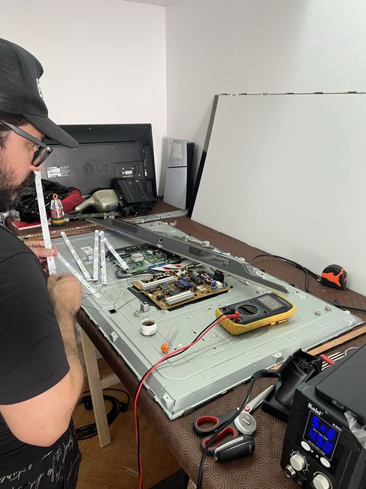 Reparação de televisores Vila Nova de Gaia, Porto - Reparo de tv led, LCD e Oled