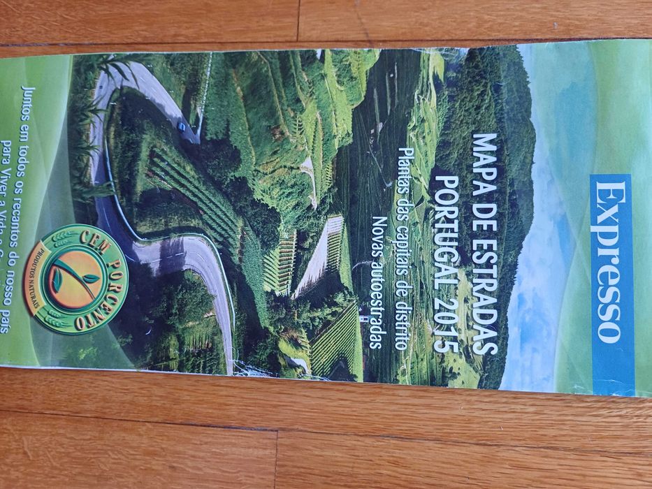 Mapa de estradas de Portugal do Expresso