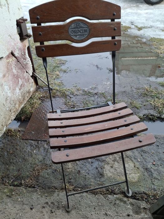 Krzesla ogrodowe 4szt okocim