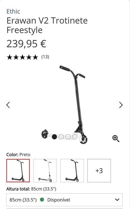 trotinete acrobática "ERAWAN V2"