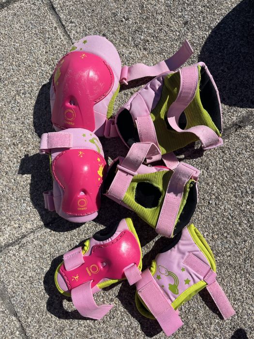 Patins em linha criança 30-32 + proteções