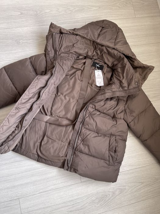 Трендовий пуховик тепла зимова куртка М-L