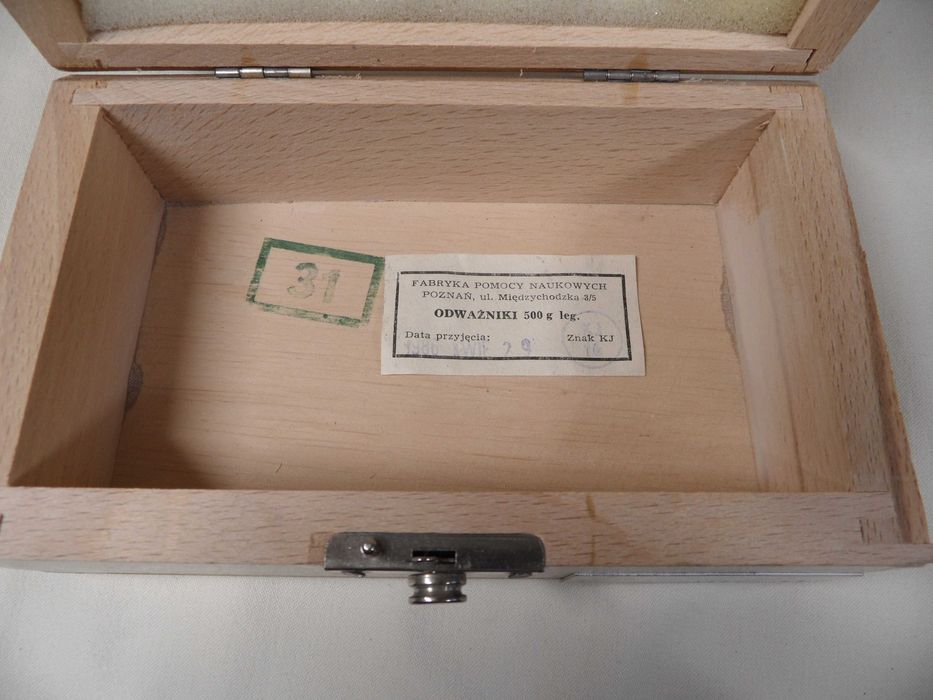 Odważniki z PRL-u stan magazynowy