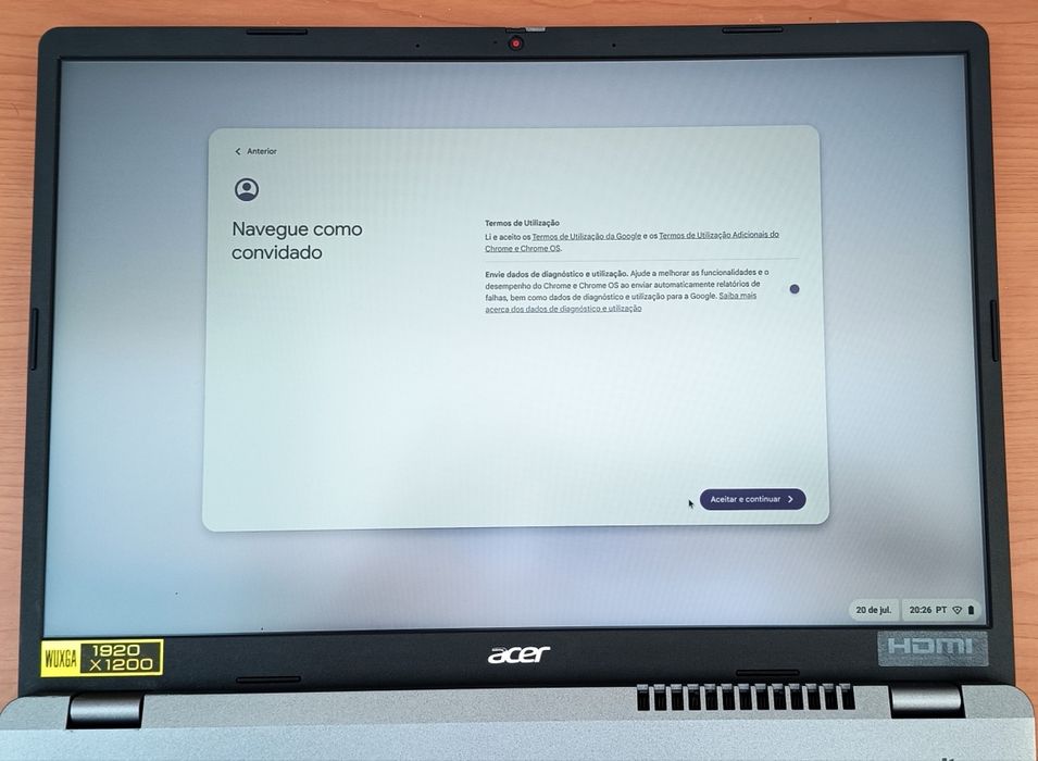 Gemini Acer Chromebook Plus 514 Notebooks oportunidade portátil bom preço