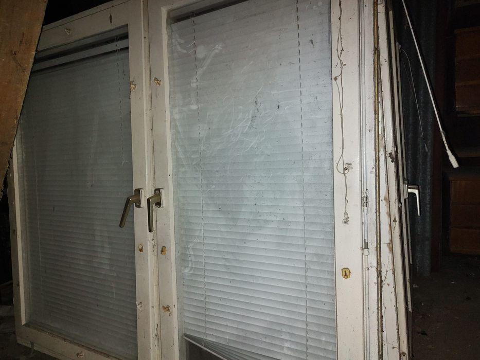 Okna drewniane podemontażowe