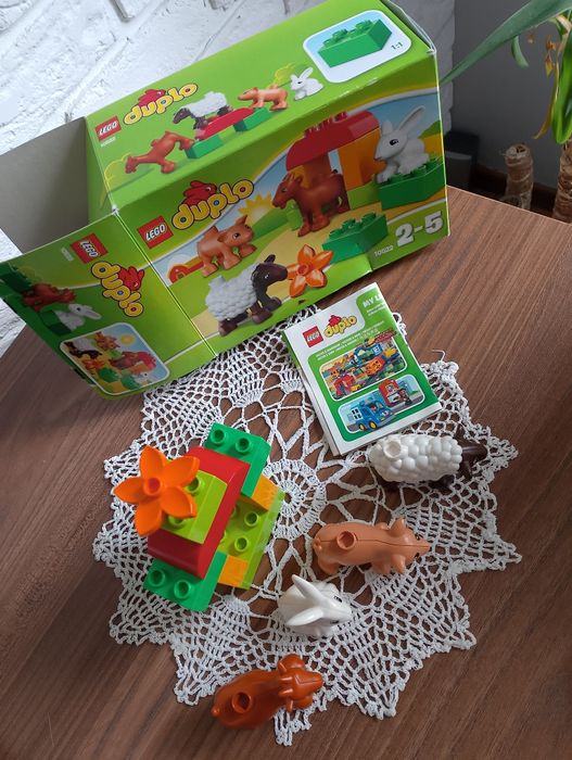 LEGO Duplo 10522 klocki j.nowe zwierzęta na farmie zabawka dla dzieci
