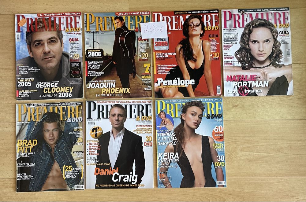 Revistas Premiere - entre 2003 e 2011