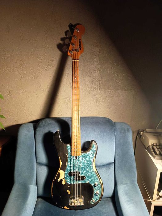 Project Bass SPACER P-Bass – Elektronika CTS, Orange Drop, Switchcraft | Vintage Heavy Relic | Brzmieniowy Potwór