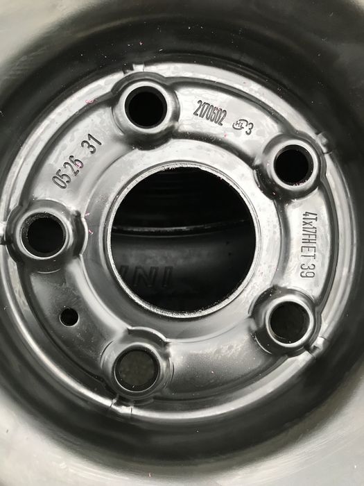 Toyota kolo dojazdowe 17 CALI 5x114,3 4Tx17FH 125/70 ET39