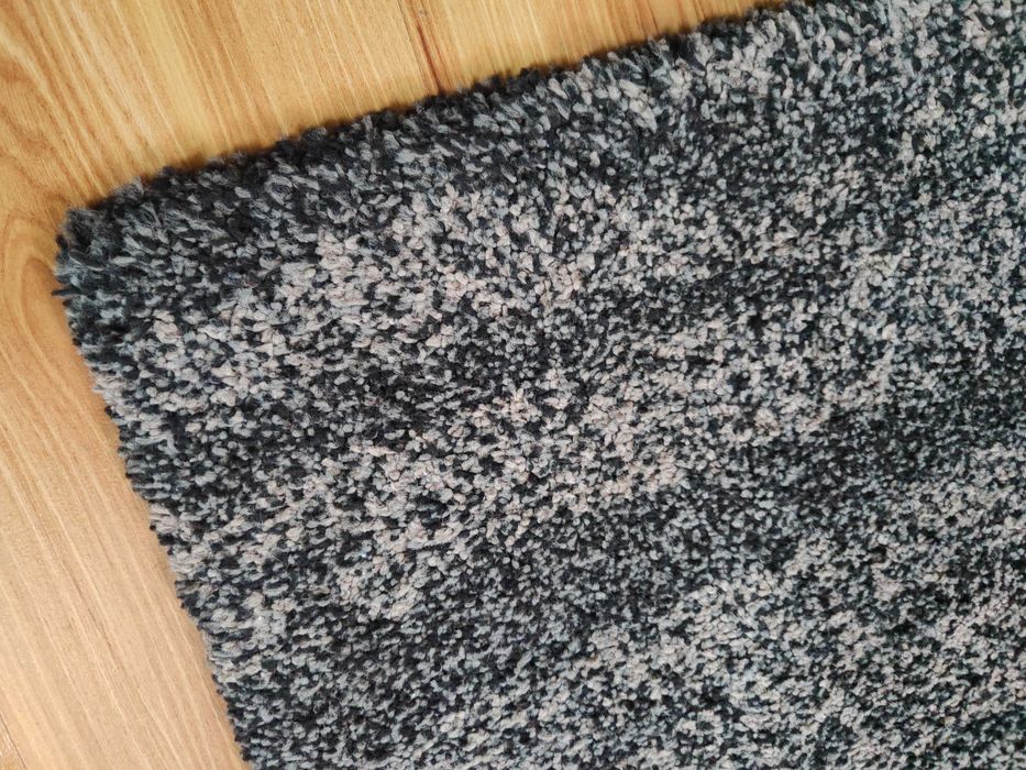 Gęsty, mięsisty dywan ciemny brąz z Komfort Rozmiar 120x175