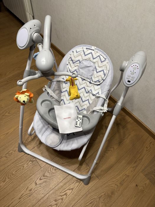 Крісло-гойдалка 3 в  1 Carrello Nanny